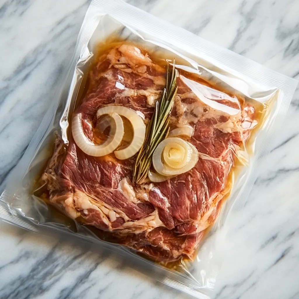 Can You Sous Vide Corned Beef in the Package? Proven Guide 9 Sealed corned beef going into sous vide bath