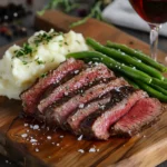 beef chuck steak sous vide recipe card