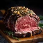 Sous vide prime rib roast recipe process