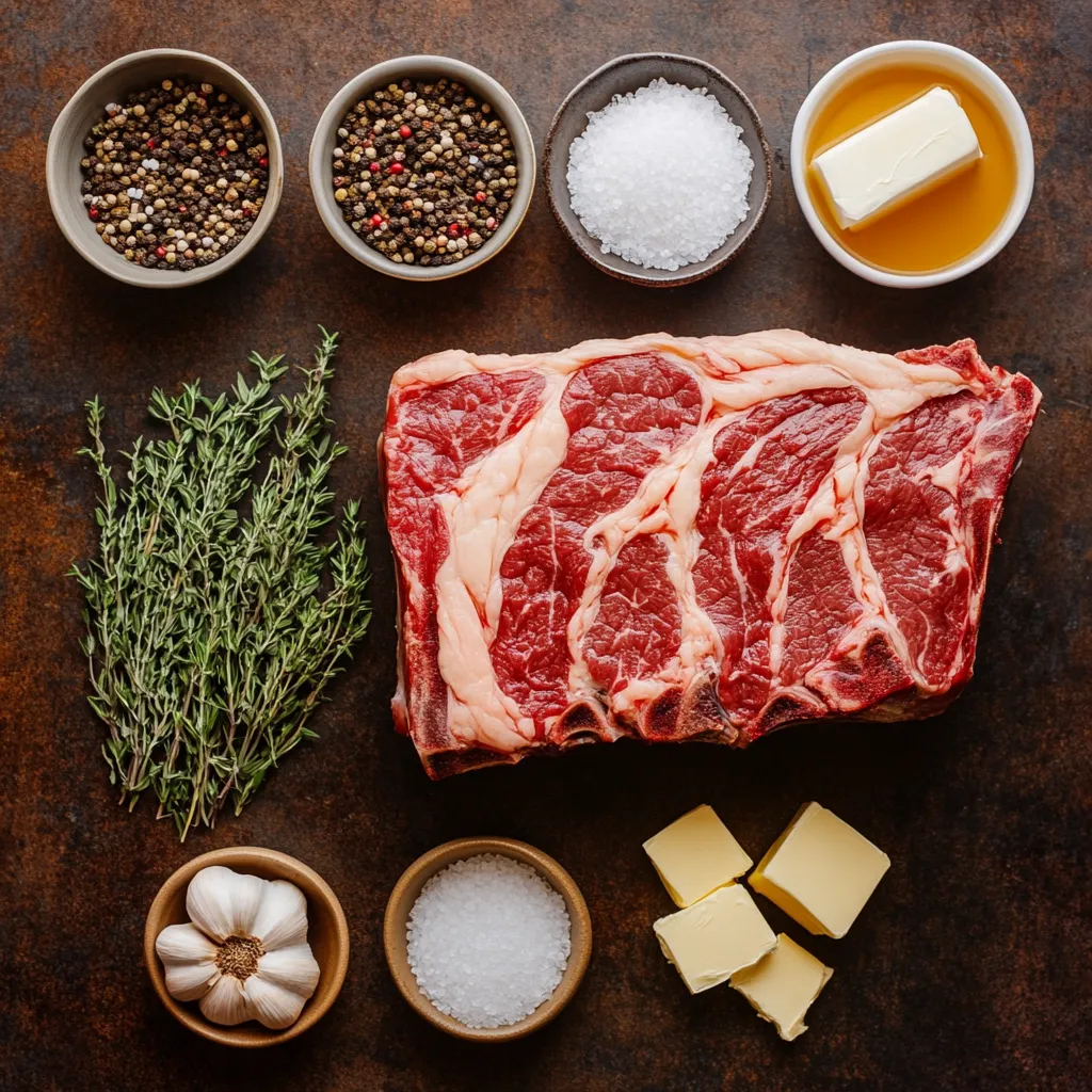 Sous Vide Prime Rib with Compound Butter – 5-Step Amazing Recipe 7 sous vide prime rib ingredients