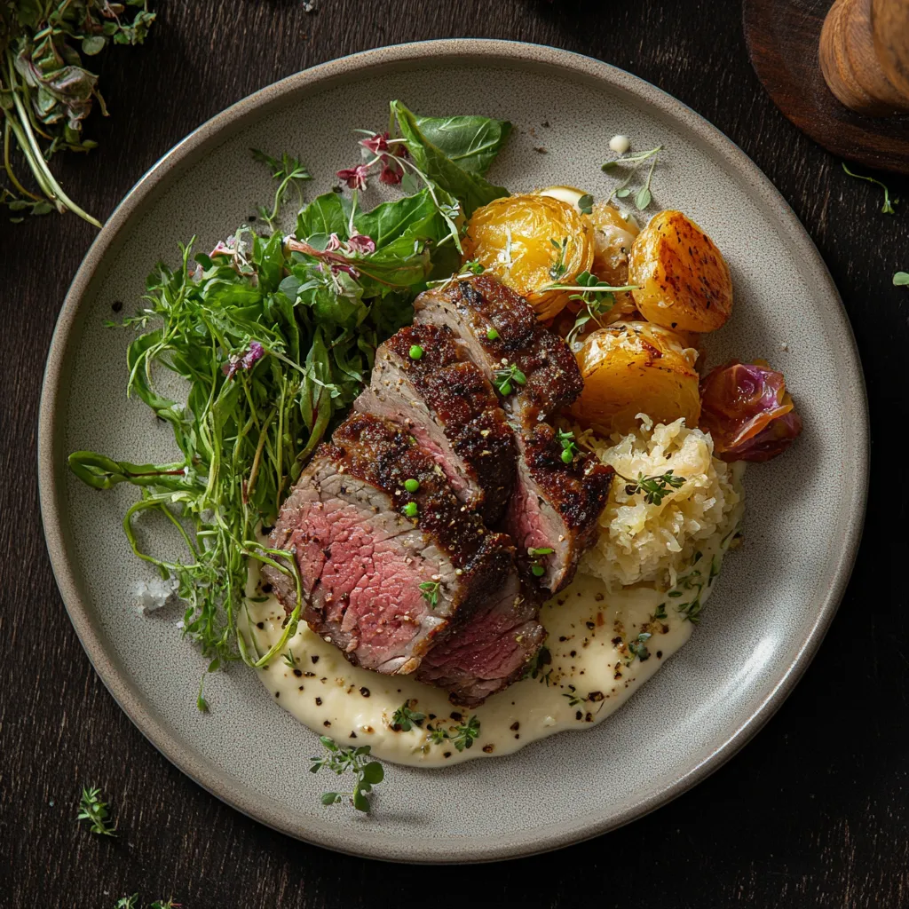 Sous Vide Corned Beef and Cabbage Recipe – Fall-Apart Tender in 10 Hours 11 recipe card image for sous vide corned beef