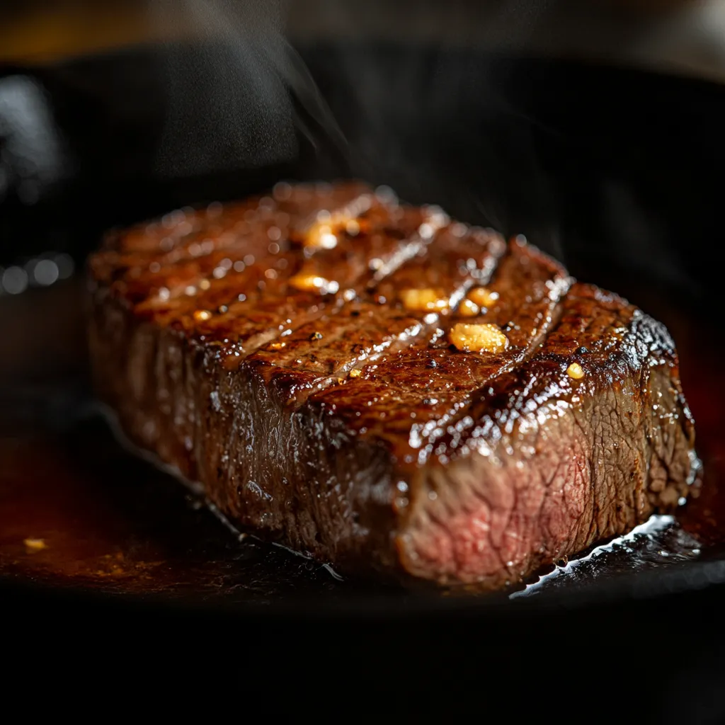 Beef Sirloin Tip Roast Sous Vide: Amazing 36-Hour Juicy Results 8 Roast searing in skillet