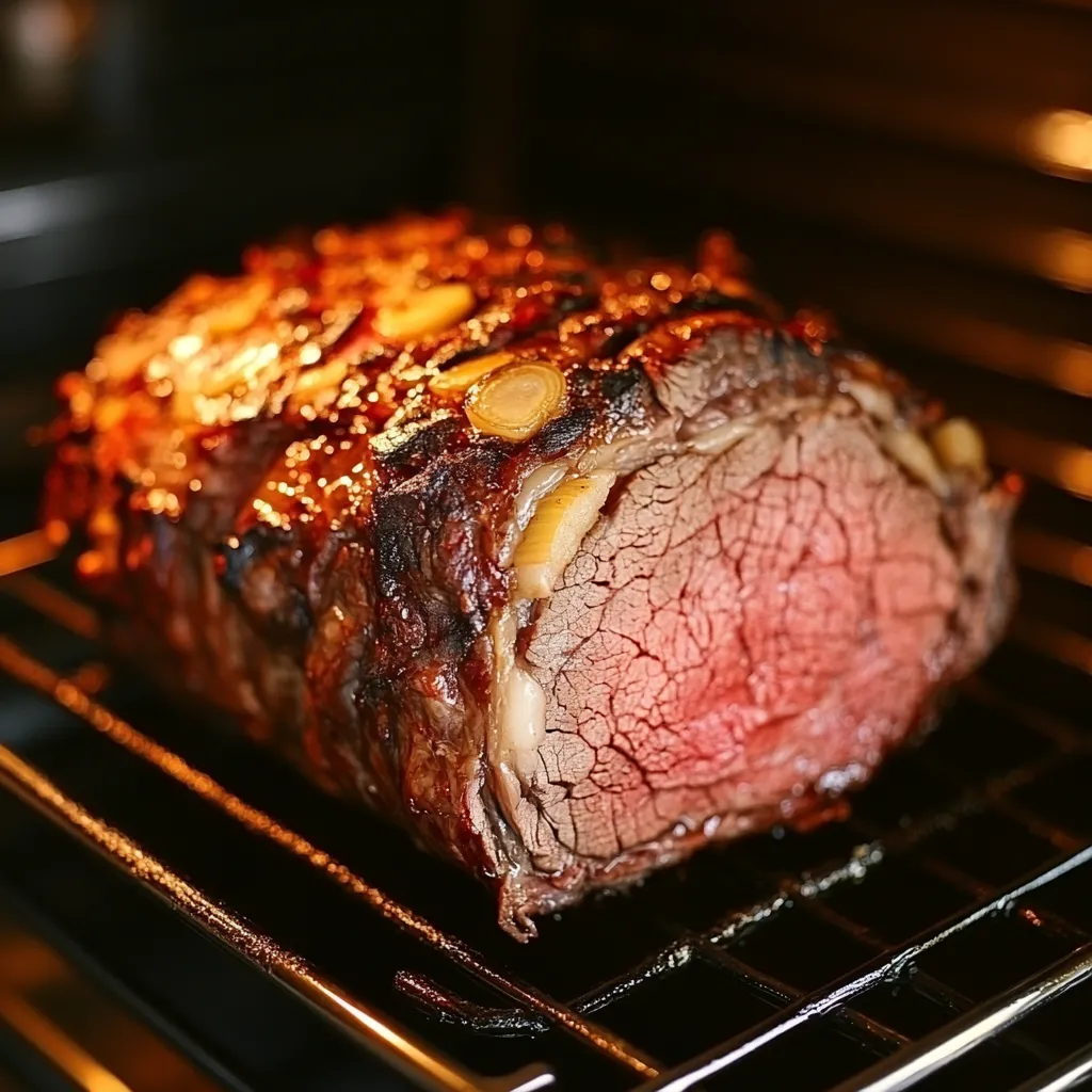 Sous Vide Prime Rib for Two – Juicy, Perfect Results (2025) 9 searing sous vide prime rib under broiler