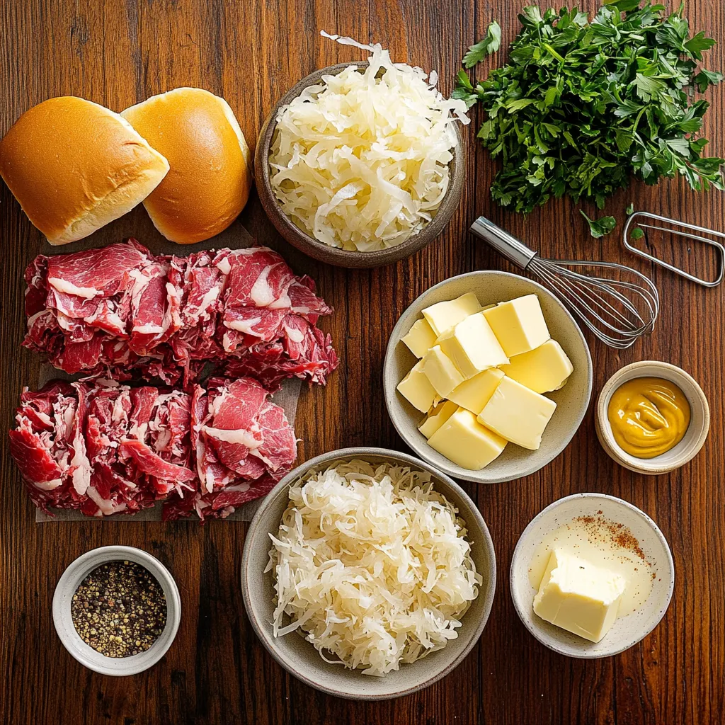 Sous Vide Corned Beef Sliders – 7 Steps to Irresistible Party Flavor 7 Ingredients for sous vide corned beef sliders