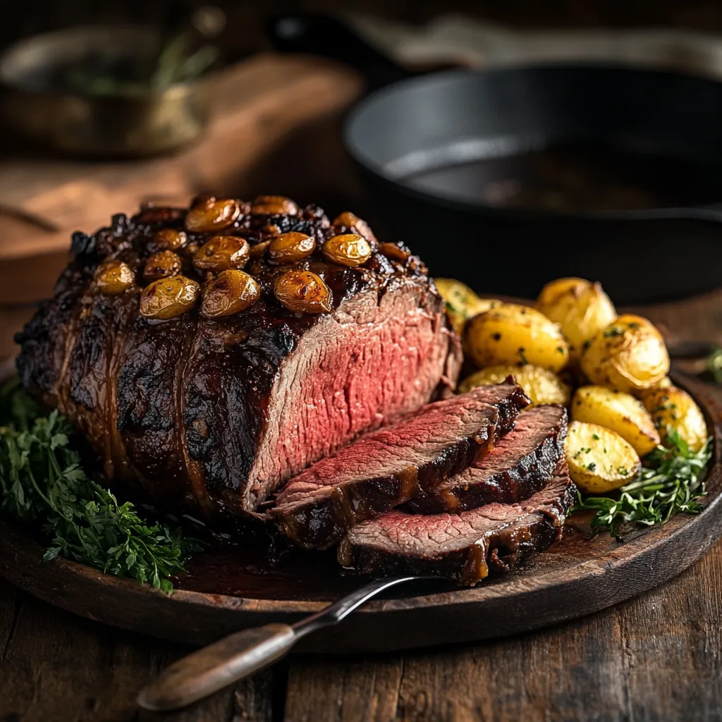 sous vide boneless prime rib for two