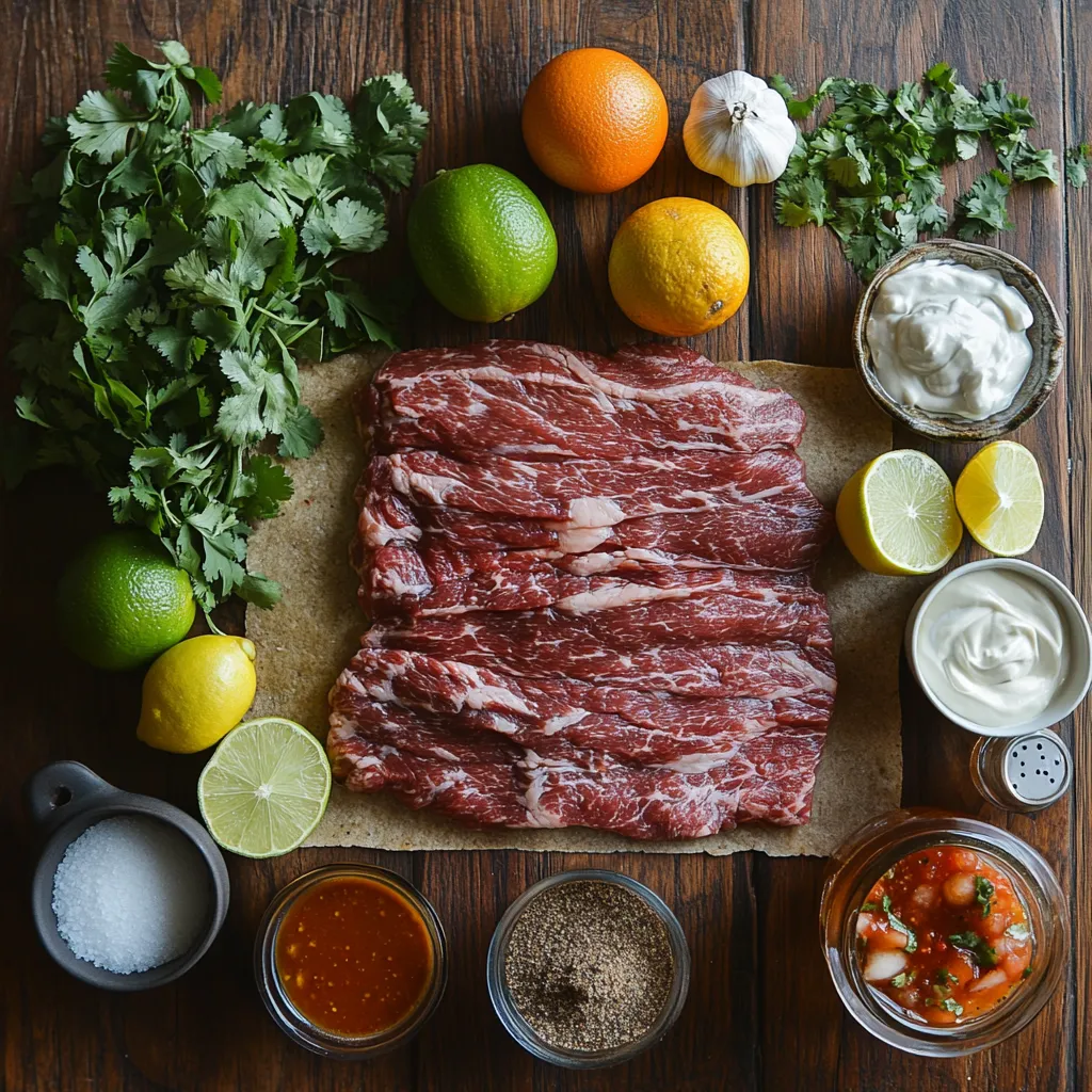 Sous Vide Carne Asada Recipe | Ultimate 7-Step Delicious Guide 7 Sous Vide Carne Asada Ingredients