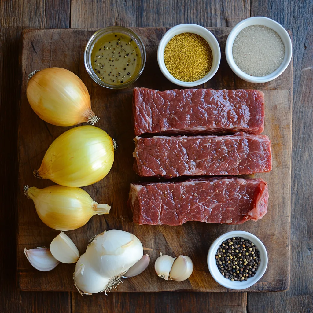 Sous Vide Corned Beef Hash – Amazing 10-Hour Tender Recipe 7 Seared sous vide corned beef in cast iron skillet