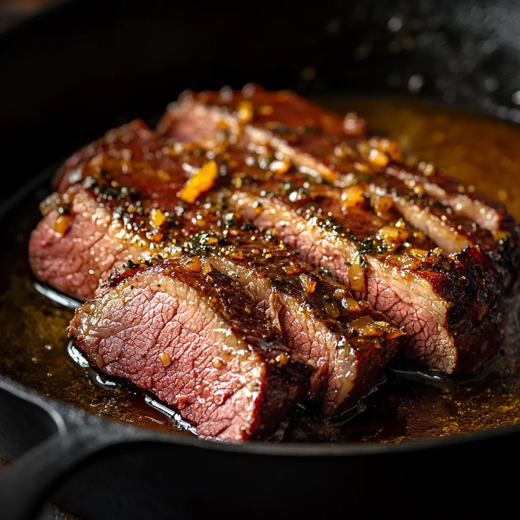 Sous Vide Corned Beef Hash – Amazing 10-Hour Tender Recipe 9 Sealed corned beef brisket with spices and onions in sous vide bag