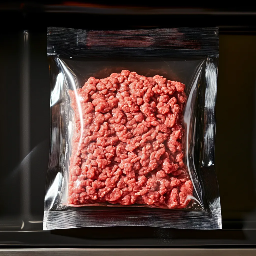 How Long to Sous Vide Ground Beef – Delicious 90-Minute Method 9 Sous vide setup at 140°F with vacuum-sealed beef