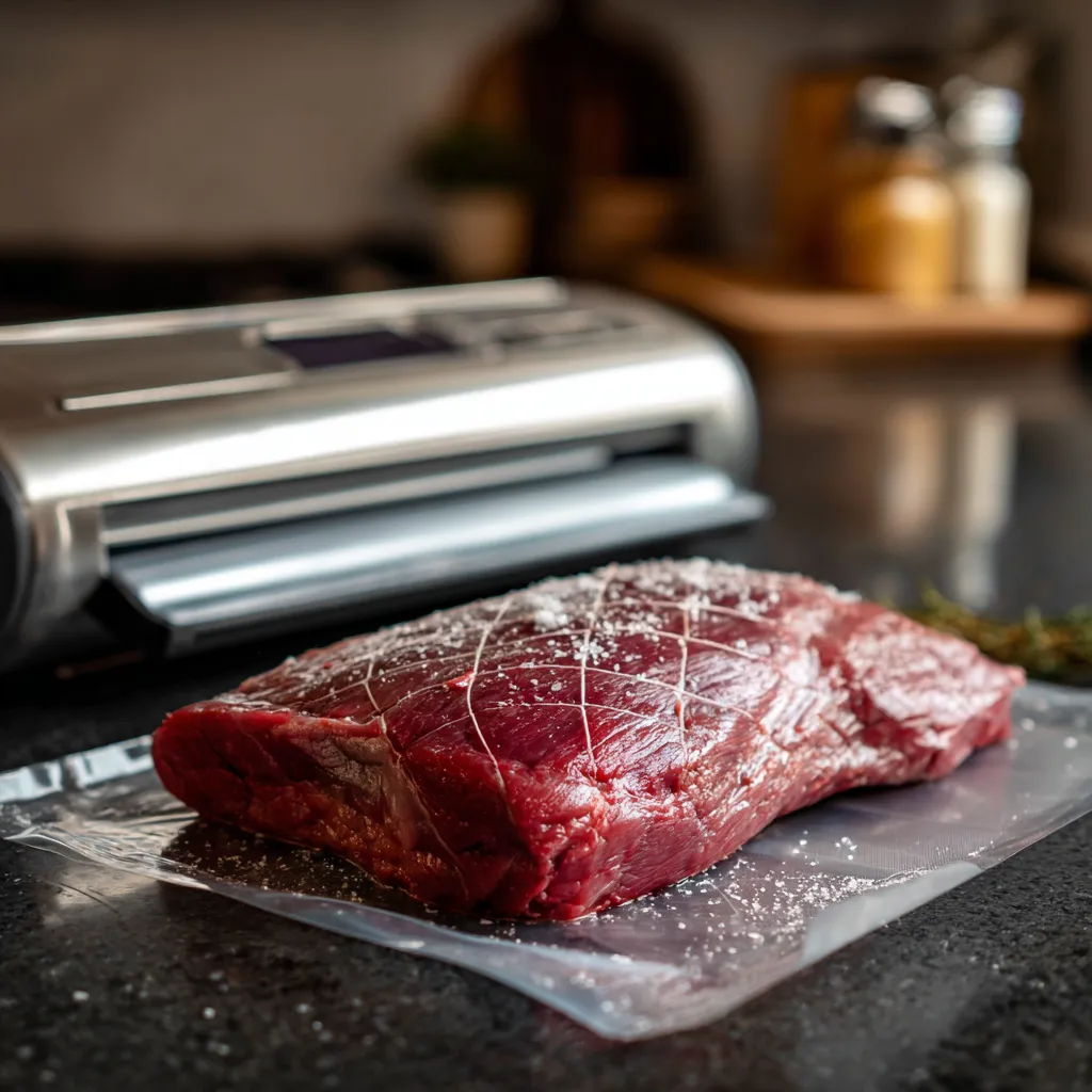 Scoring picanha fat cap