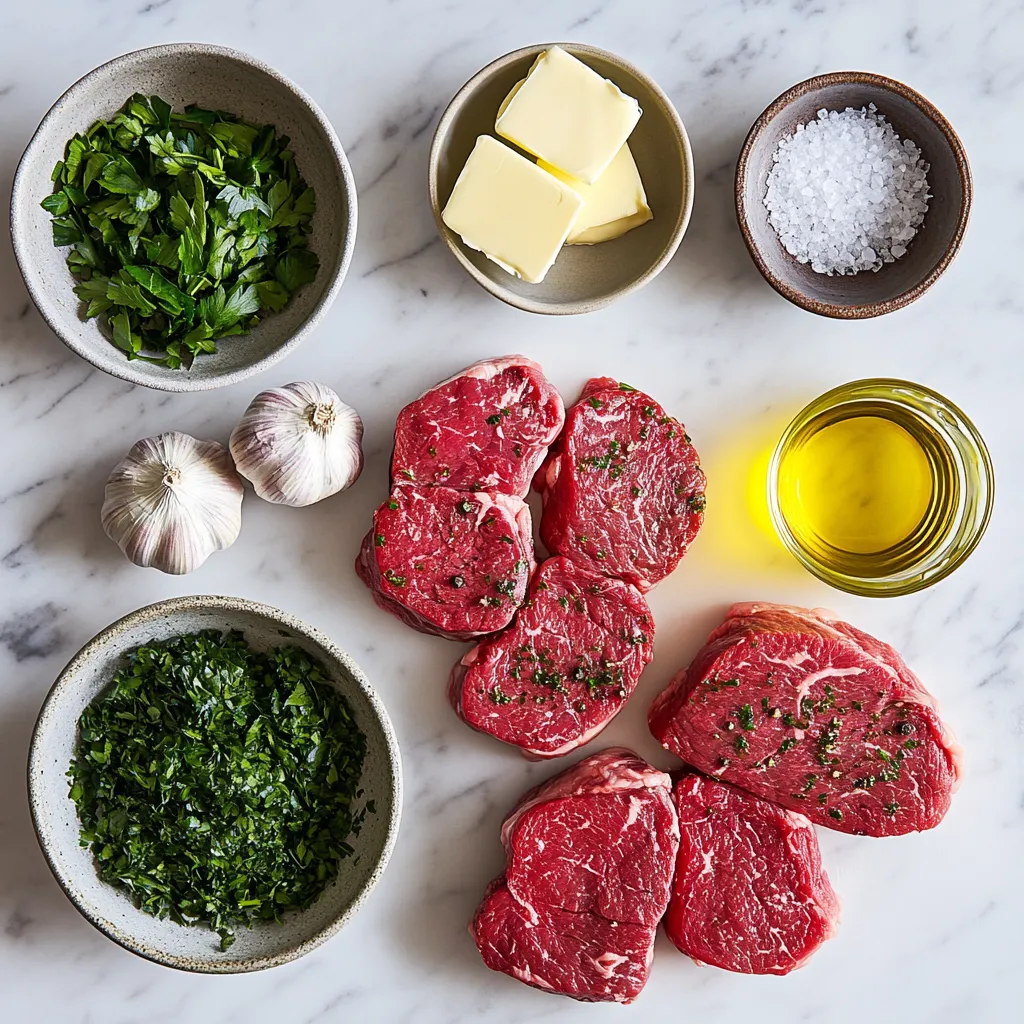 Sous Vide Steak with Garlic Herb Butter – Delicious 5-Step Guide 7 Ingredients for sous vide steak with garlic herb butter