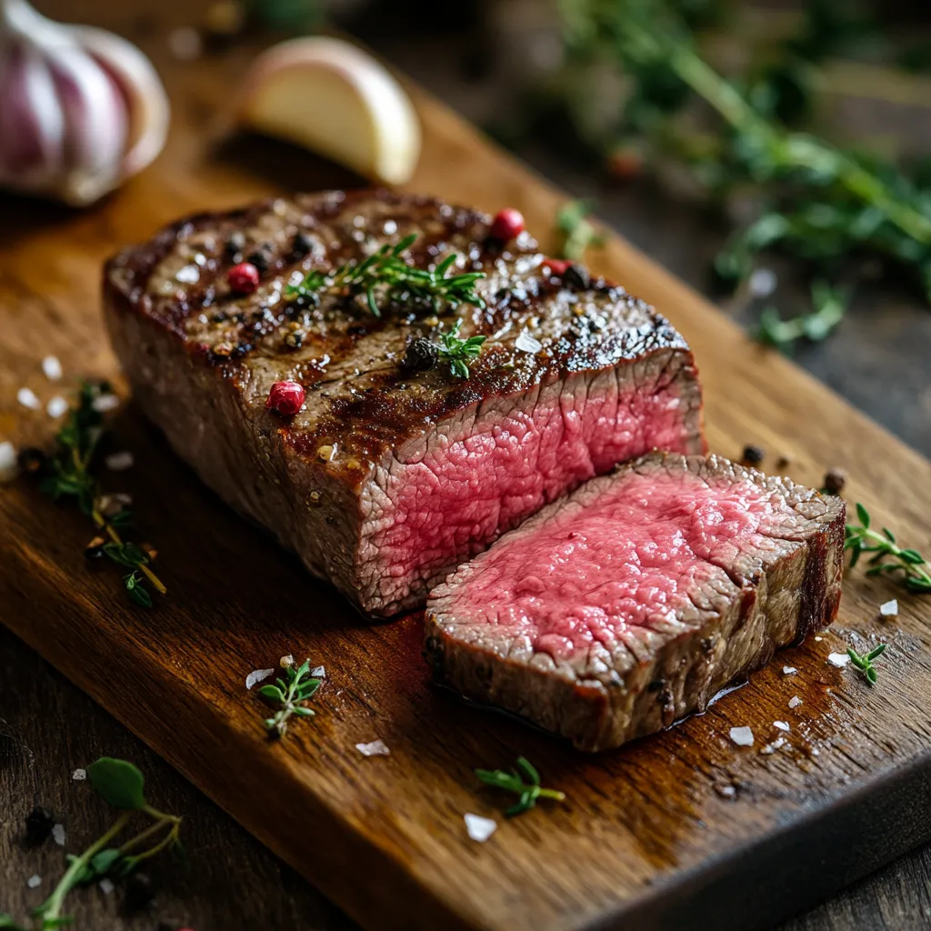 sous vide steak medium rare temp perfect juicy steak