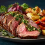 Step-by-step sous vide top sirloin cap process