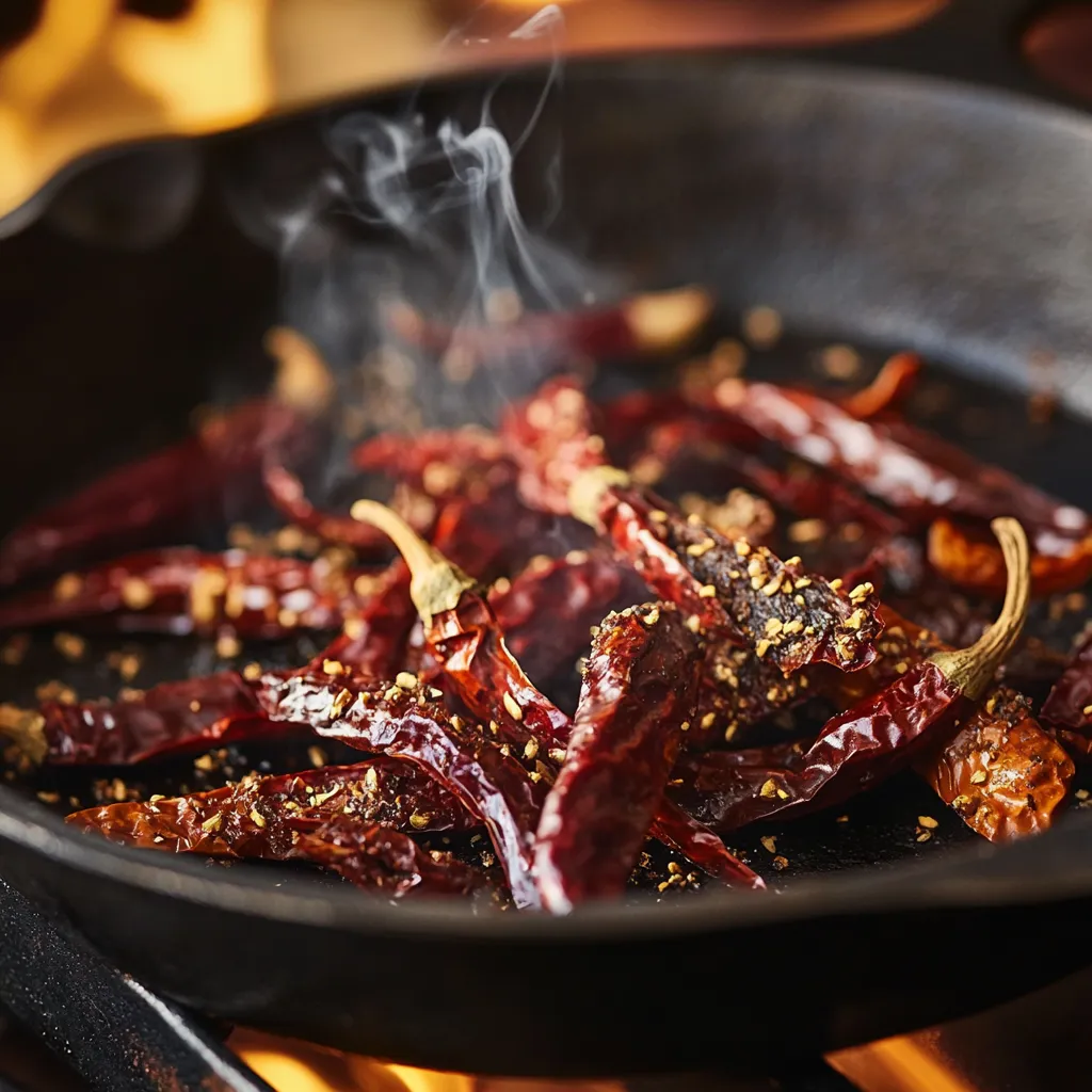 Sous Vide Ground Beef Chili – 3 Keys to Bold, Perfect Flavor 8 Toasting chiles for sous vide chili base