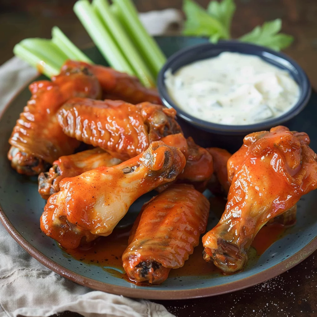 Sous Vide Buffalo Chicken Wings
