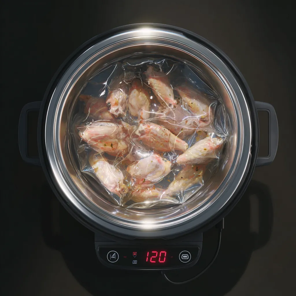 Sous Vide Chicken Wings | 3 Foolproof Steps for Irresistible Flavor 8 Sous vide chicken wings cooking process