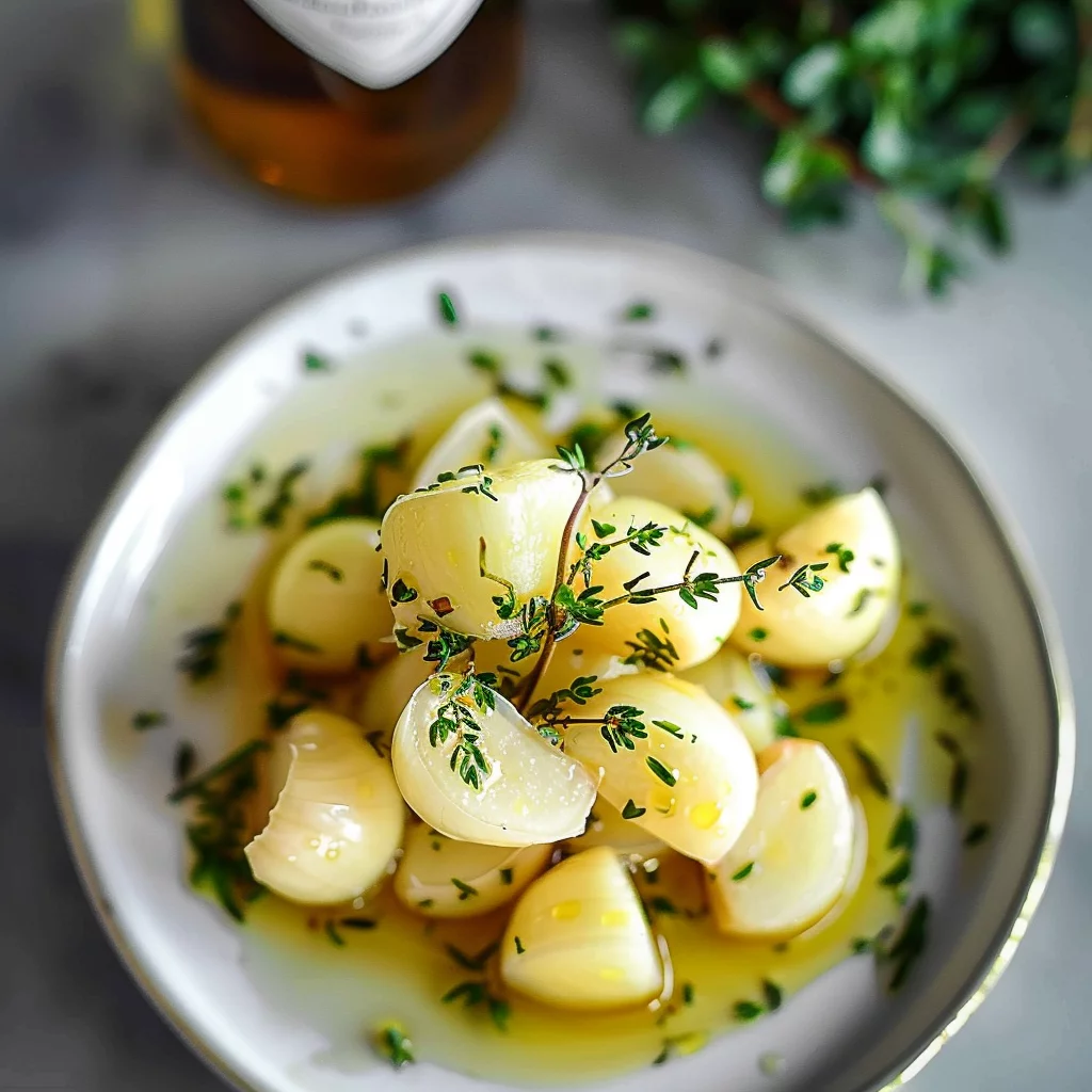 Sous Vide Garlic Confit