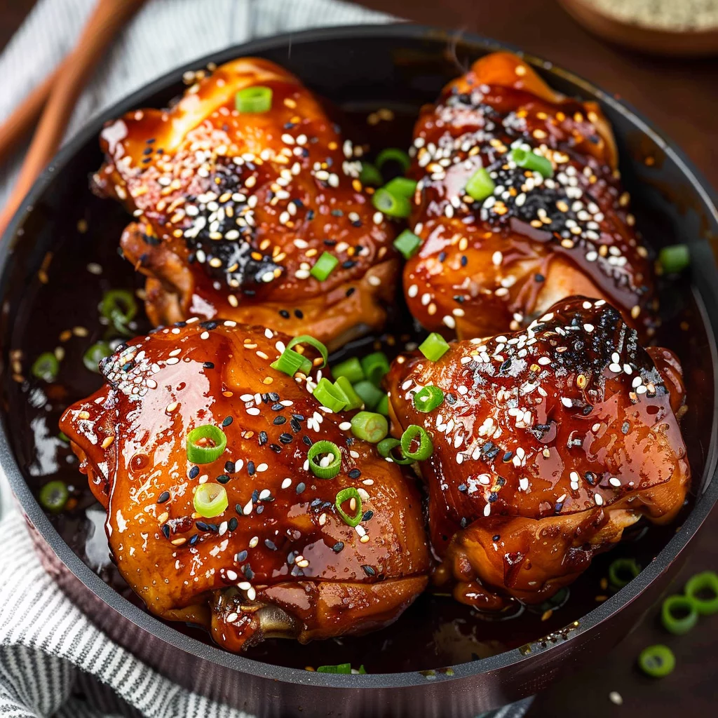 sous vide korean bbq chicken ingredients
