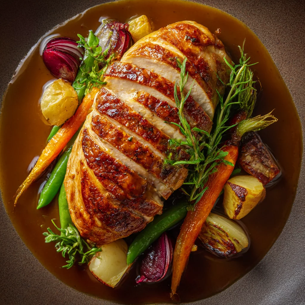 sous vide turkey crispy skin ingredients