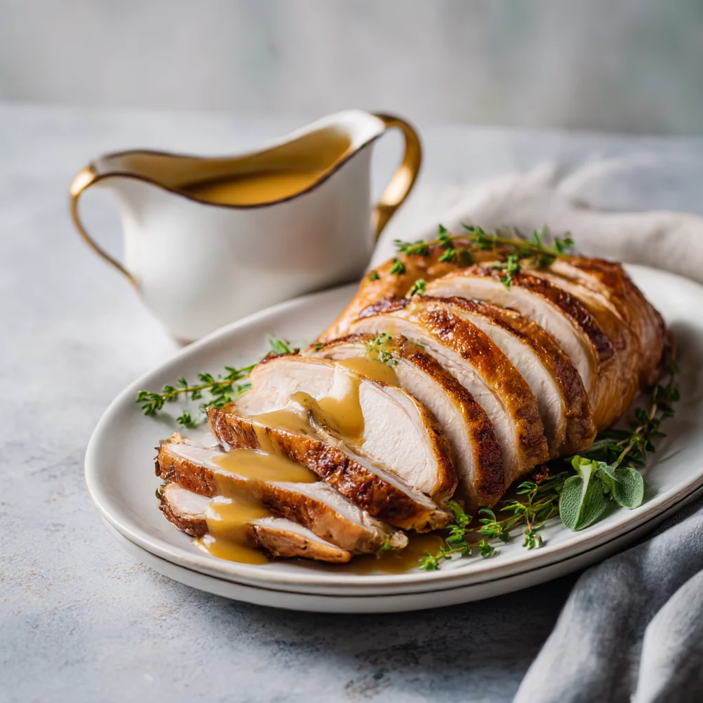 Sous Vide Turkey Crispy Skin