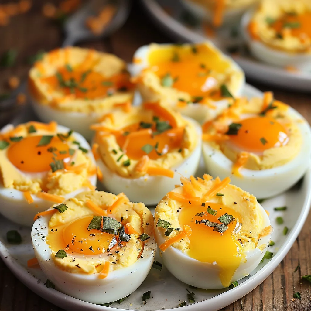 cheesy sous vide egg bites serving