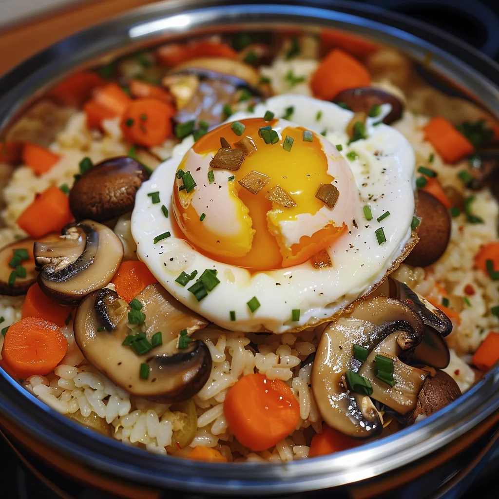 hearty sous vide rice bowl ingredients