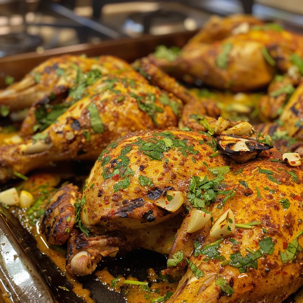 sous vide garlic cilantro spatchcock chicken ingredients