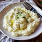 Sous Vide Garlic Mashed Cauliflower