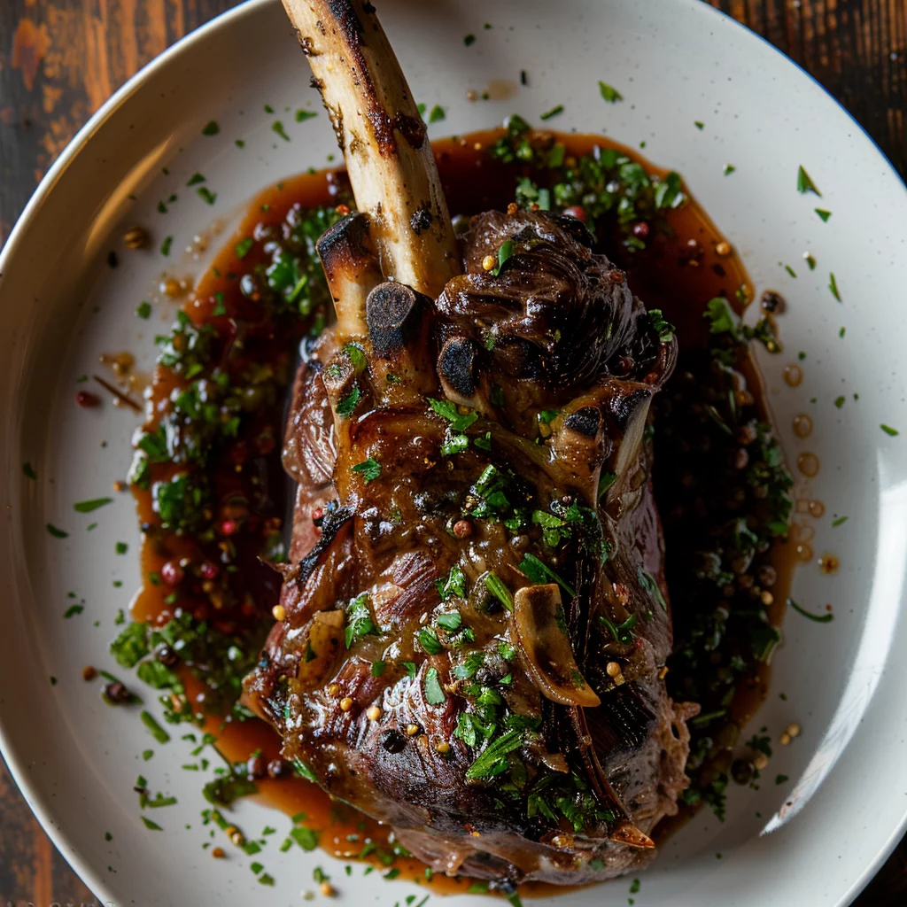 sous vide jamison farm lamb shank ingredients