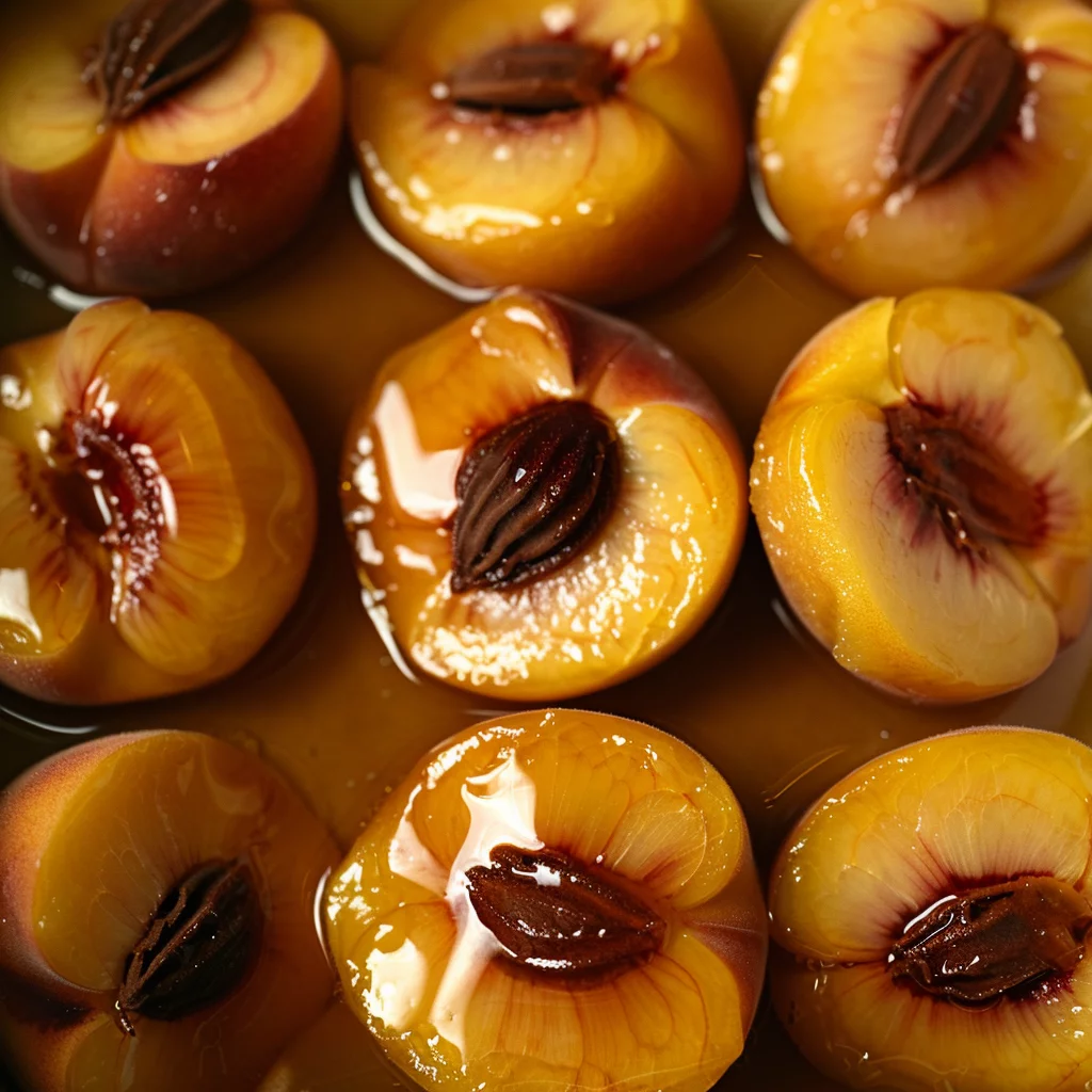 sous vide peaches ingredients