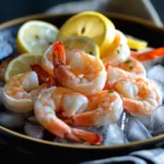 Sous Vide Shrimp With Lemon and Icebath Peel Shader