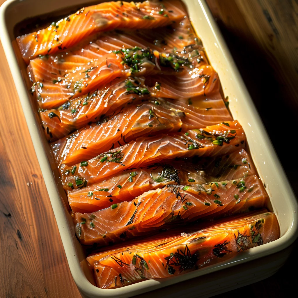 sous vide smoked salmon terrine ingredients
