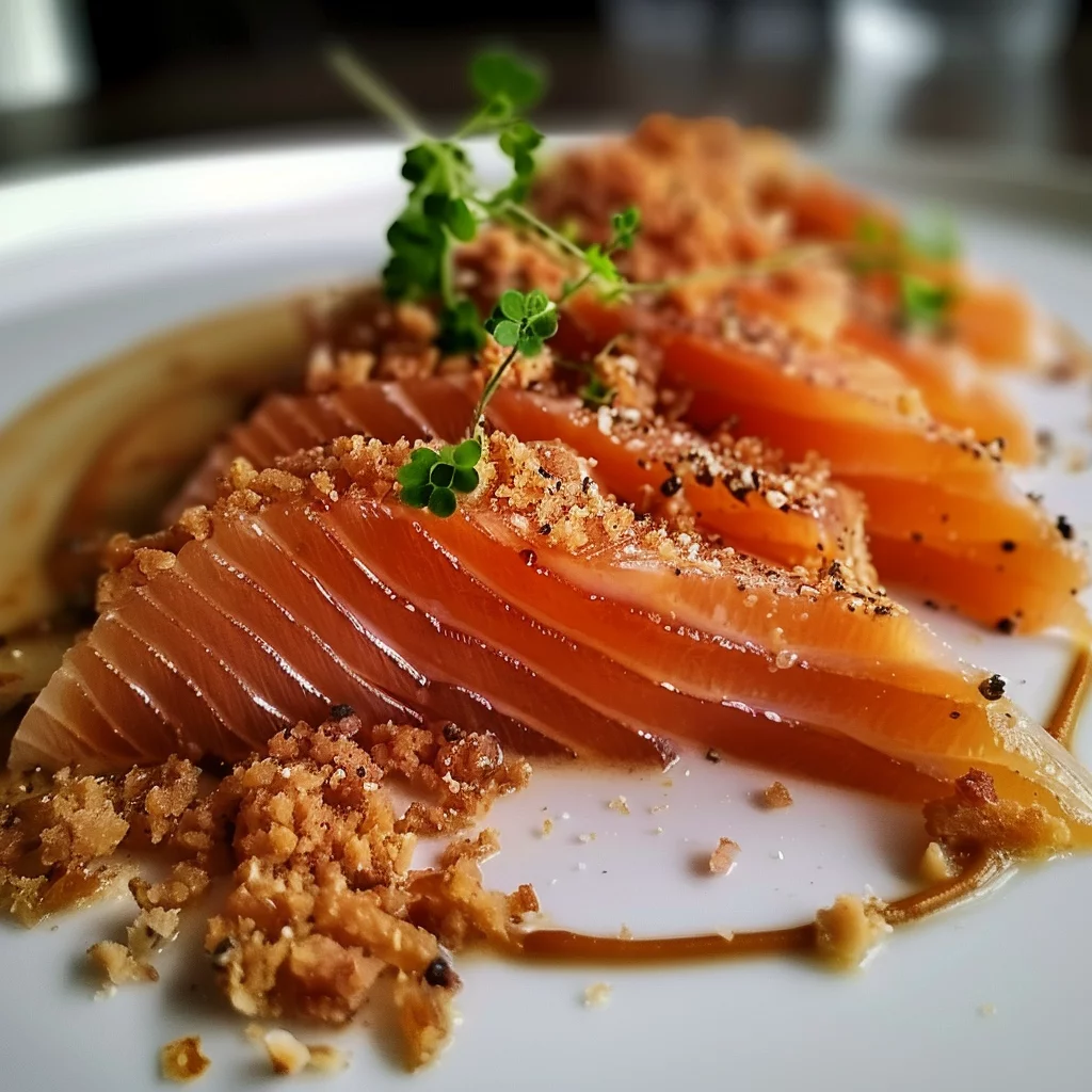 Sous Vide Smoked Salmon