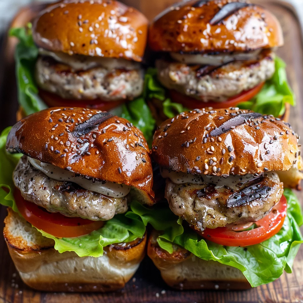 sous vide turkey burgers ingredients