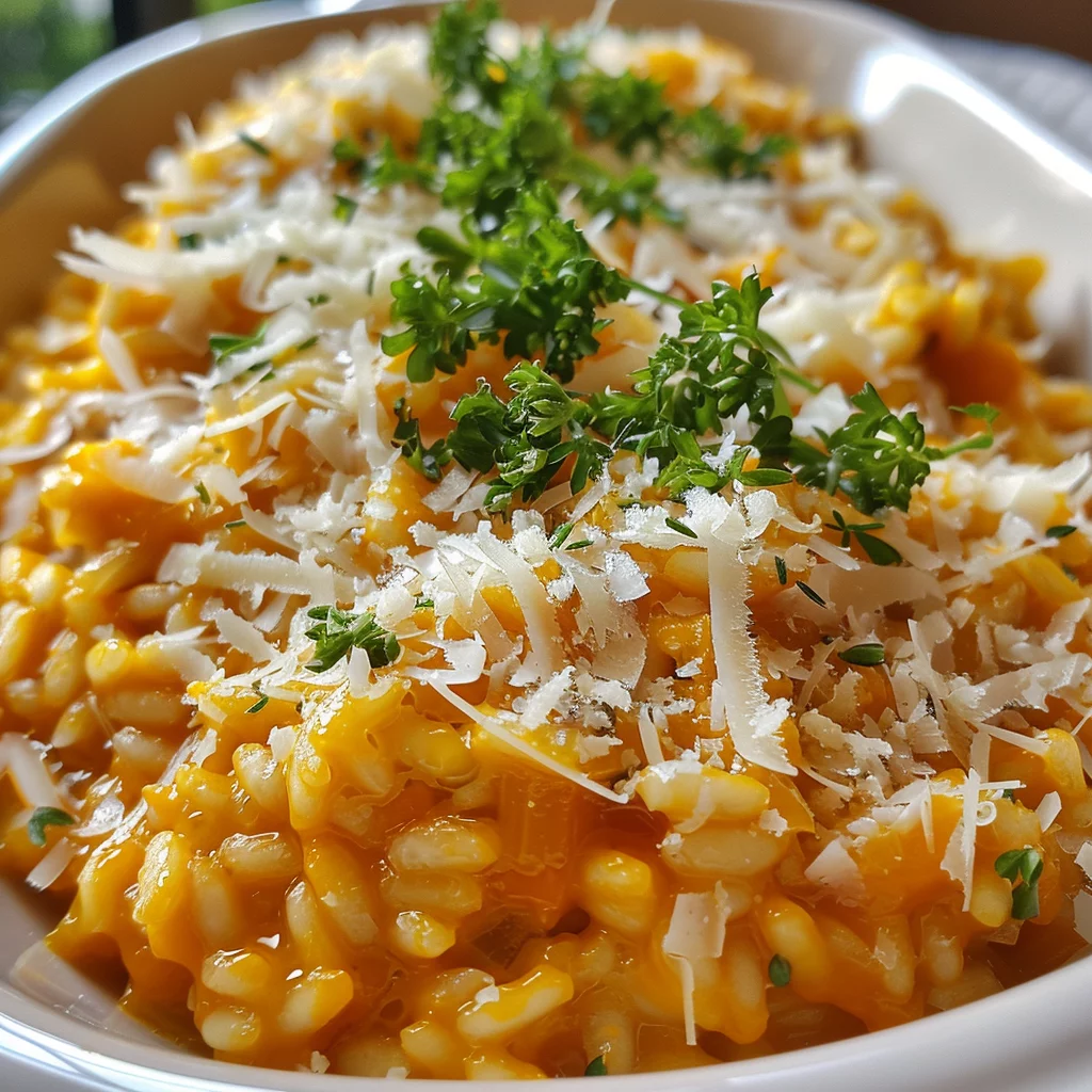 Autumn Pumpkin Sous Vide Risotto
