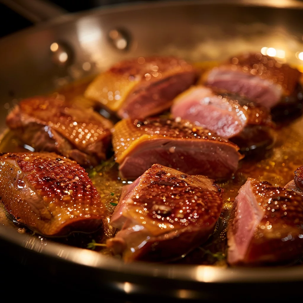 crispy skin sous vide duck breast ingredients