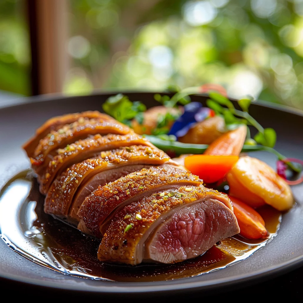 Crispy Skin Sous Vide Duck Breast
