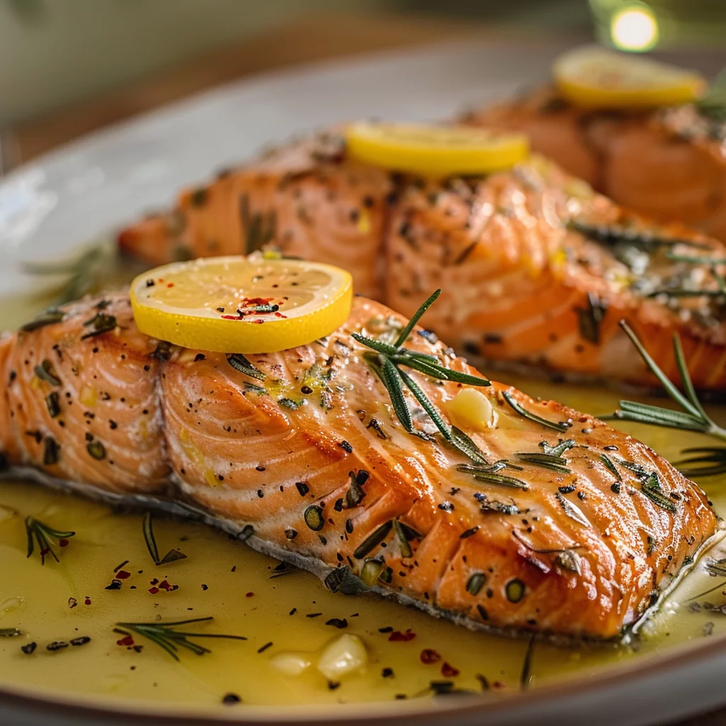 Easy Sous Vide Salmon With Lemon Butter