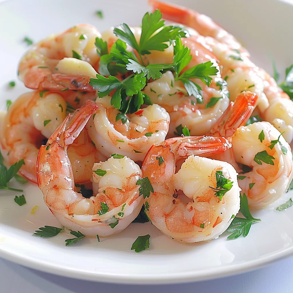 Easy Sous Vide Shrimp With Garlic and Lemon