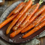 Maple Glazed Sous Vide Carrots