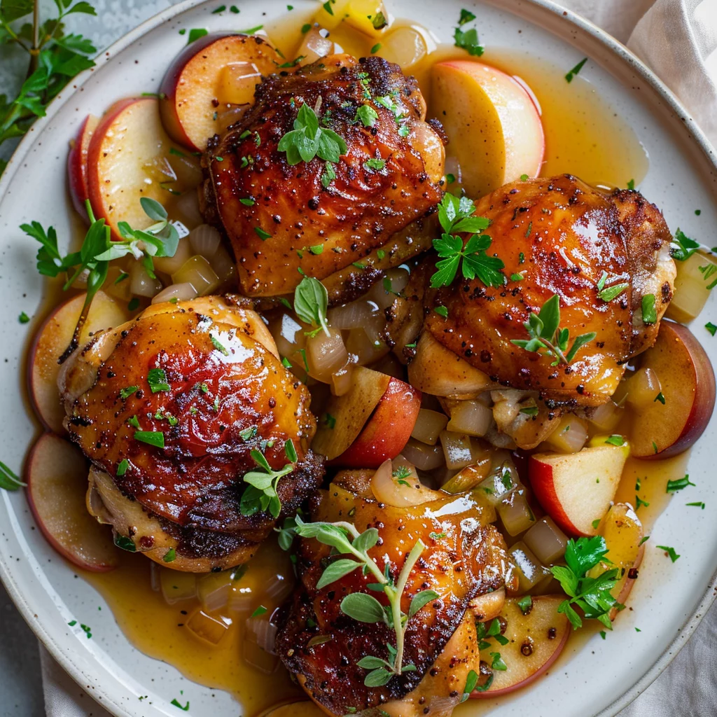 Sous Vide Apple Cider Chicken