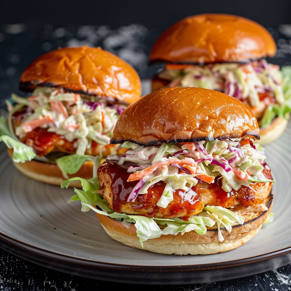 Sous Vide BBQ Chicken Sandwiches