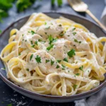 Sous Vide Creamy Chicken Alfredo