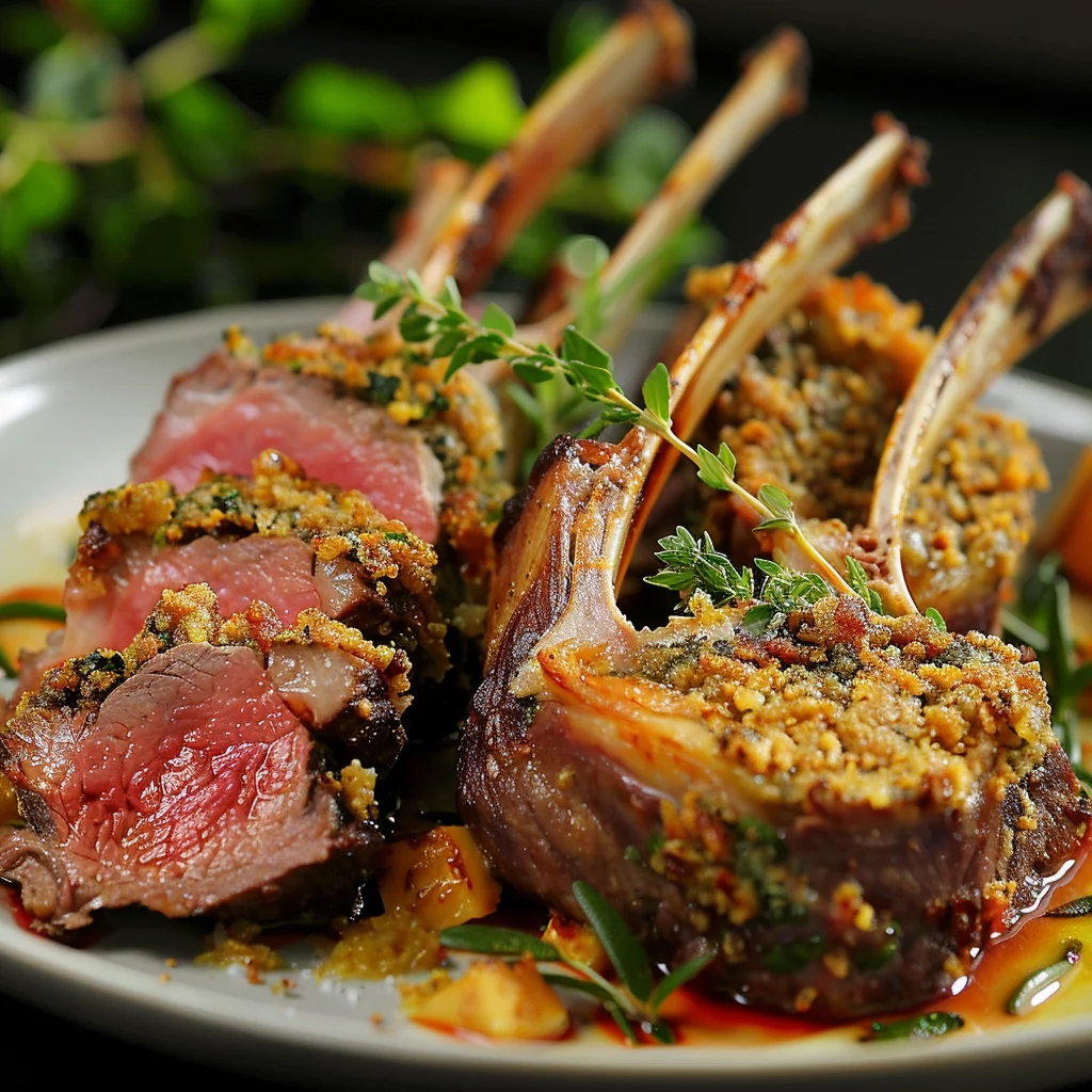 Sous Vide Rack Of Lamb