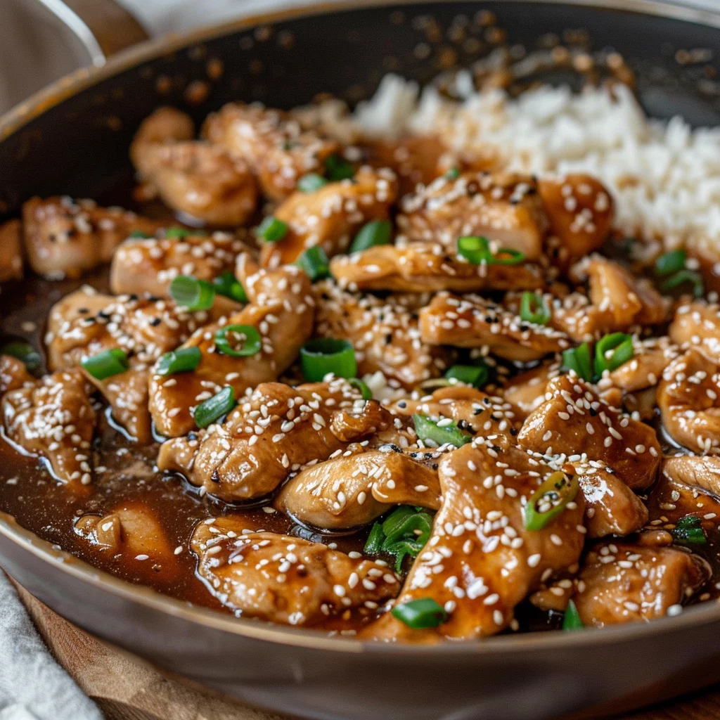 sous vide sesame chicken ingredients