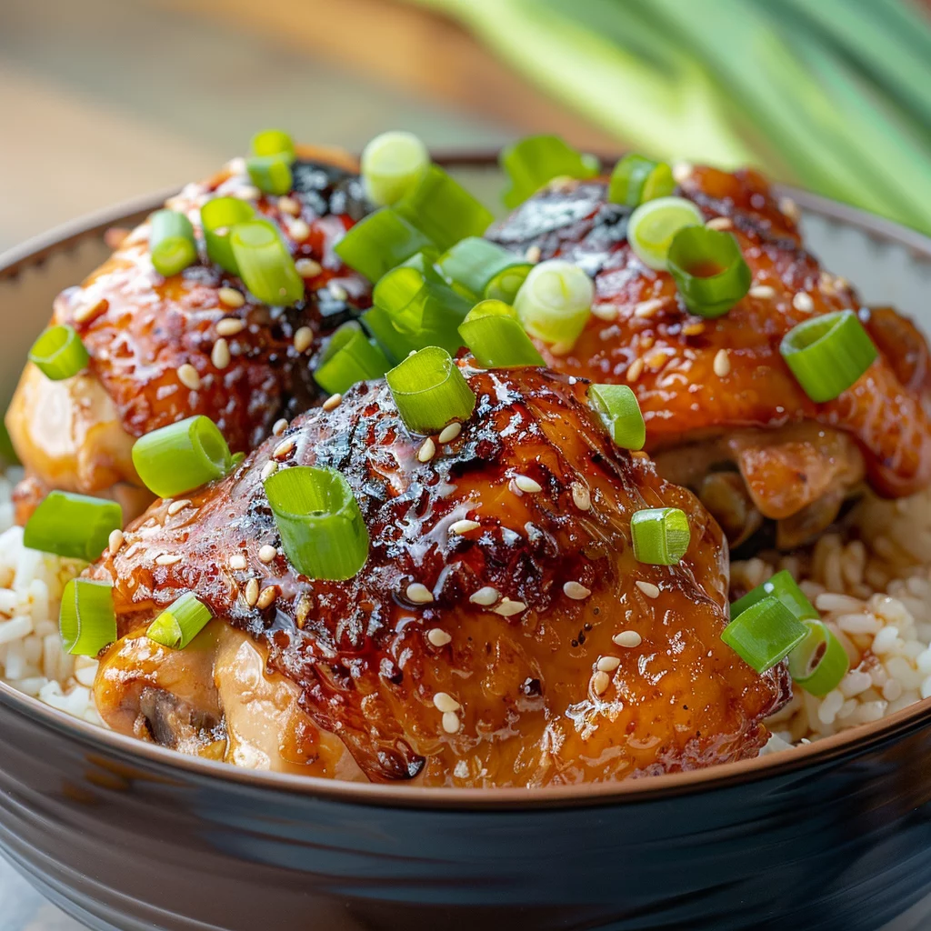 Sous Vide Teriyaki Chicken Bowls