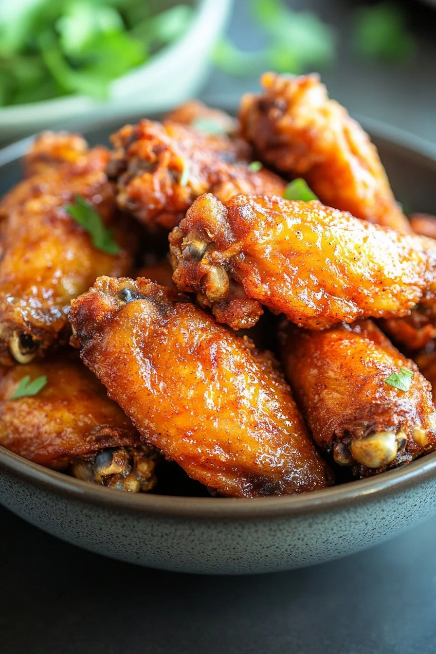Crispy Chicken Wings with Dry Rub