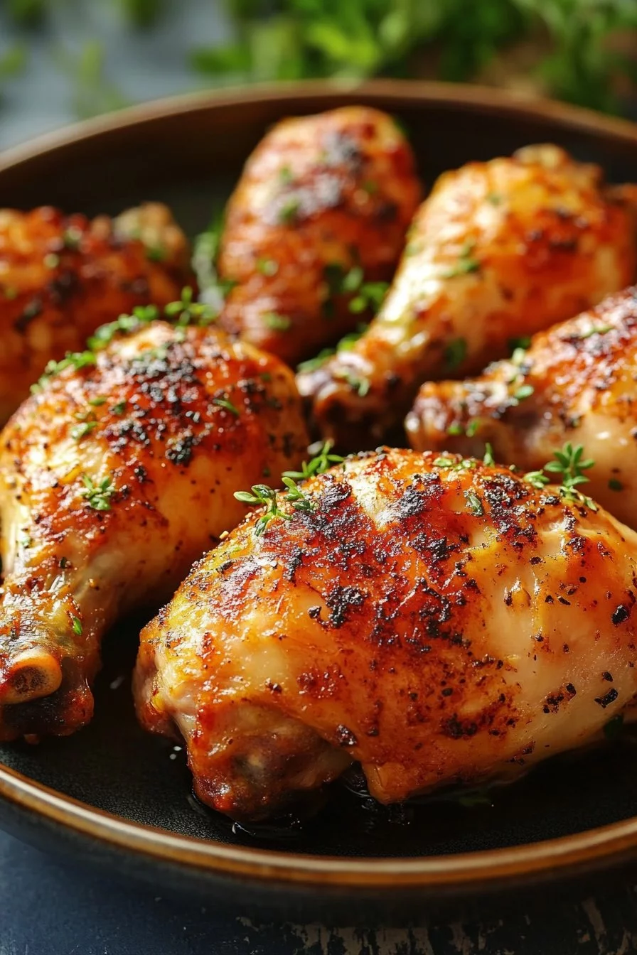 Baked Chicken Leg Quarters