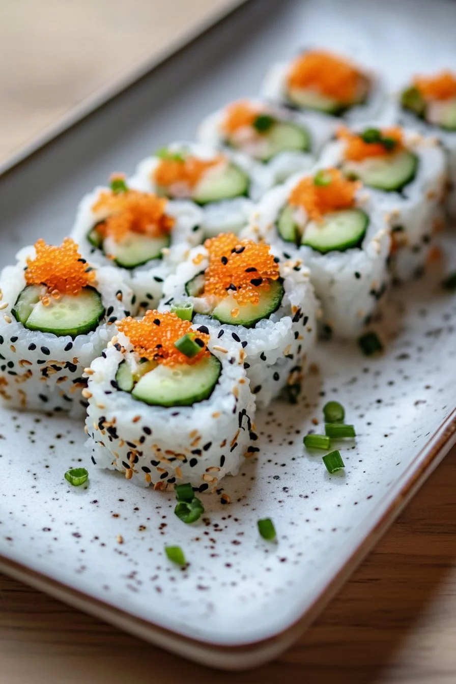 California Roll Cucumber Salad