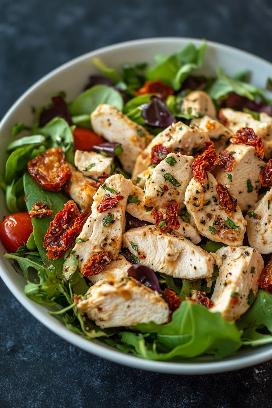 Sun Dried Tomato Chicken Salad